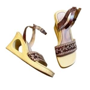 Mudd Wedge Sandals